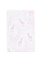 Pink Giraffe Print Blanket