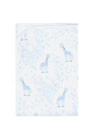 Blue Giraffe Print Blanket