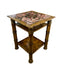 Square Mother of Pearl Inlay End Table