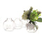 Set of 4 Be Seated Flower Place Card Holders
