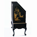 Asian Chinoiserie Secretary Desk