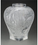 Lalique "Hommage of Rene" Large Vase