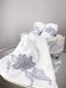 Ayla Silver Box Towel Set