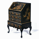 Asian Chinoiserie Secretary Desk