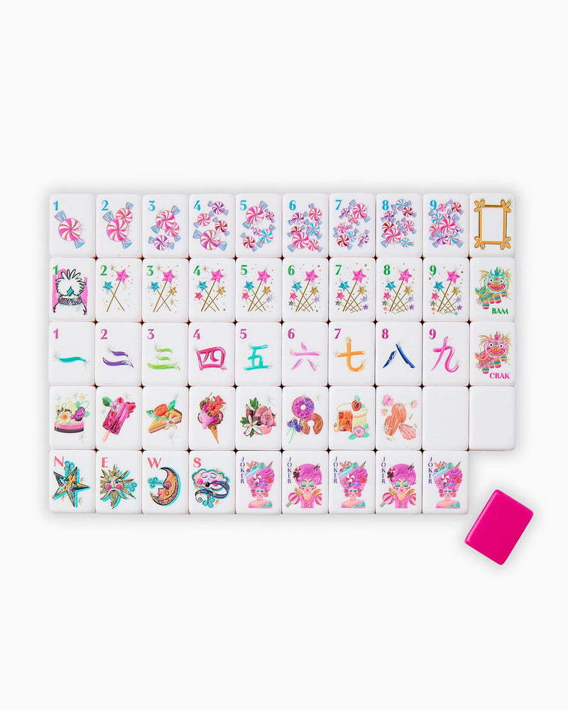 Glitterville Mahjong Tiles