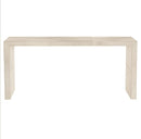 White Hair-on-hide Console