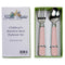 Pink Children's Flatware Set