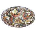 Fisherman Scene Glass Bowl