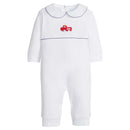 Crochet Playsuit Fire Truck, 12M