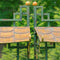 Pagoda Style Iron Garden Gate