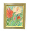 Red Tulips in Gold Frame