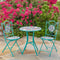 Baton Rouge Mosaic Bistro Table with 2 Chairs