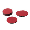 Crimson Snakeskin Coaster Set