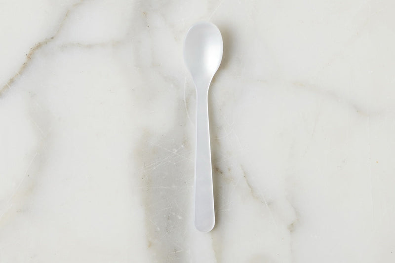 Set of 4 Acrylic Pearl Dipping Spoons