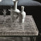 Bernhardt Acryclic Coffee Table with Chrome