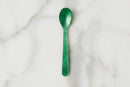 Set of 4 Acrylic Emerald Dipping Spoons