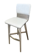 Set of 4 Gray Bar Stools