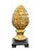 Pair of Gold Pineapple Finials