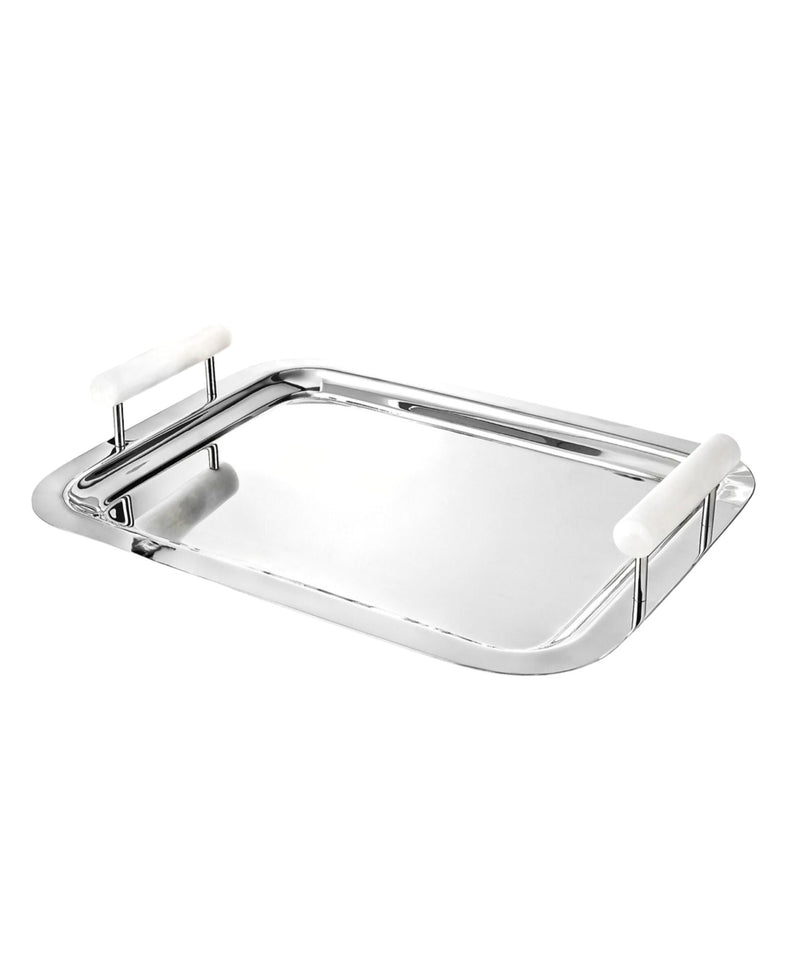 Azure Bar Tray, White