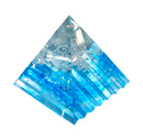Steven Weinberg Blue Pyramid Sculpture