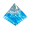 Steven Weinberg Blue Pyramid Sculpture