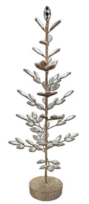 Small Silver Gold Gem Tree