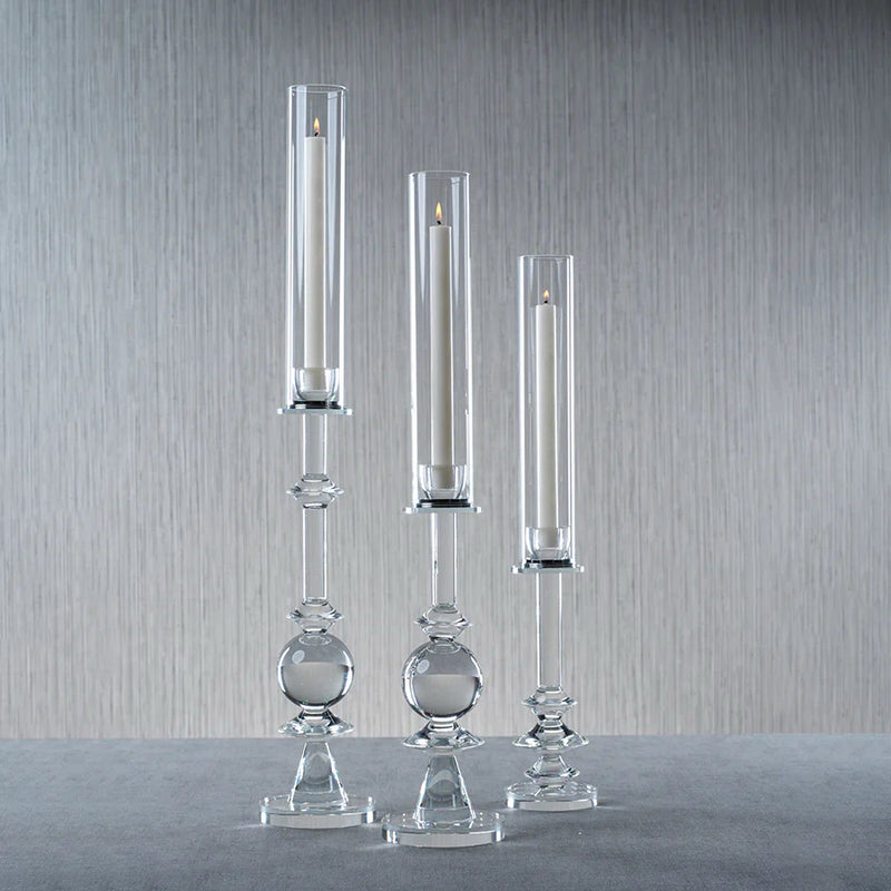 22.5" Crystal Cylinder Taper Holders