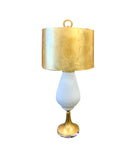 Gold Frosted Table Lamp