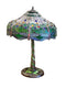 Tiffany Style Green Dragonfly Table Lamp