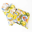 Lemon Santorini Oven Mitts
