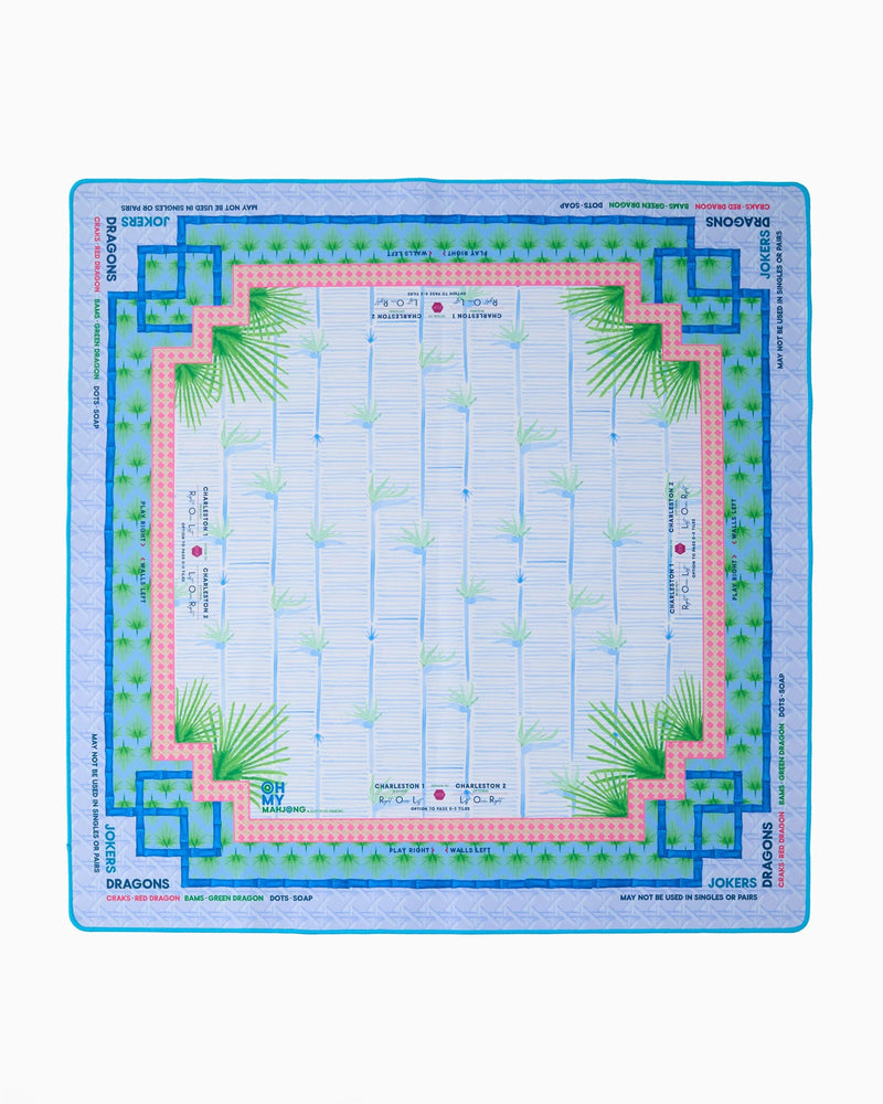 Palm Paradise Mahjong Mat