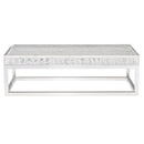 Bernhardt Acryclic Coffee Table with Chrome