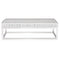 Bernhardt Acryclic Coffee Table with Chrome