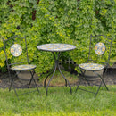 Sydney II Mosaic Bistro Table with 2 Chairs