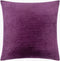 22" Cotton Velvet Stripe Plum Dawn Pillow