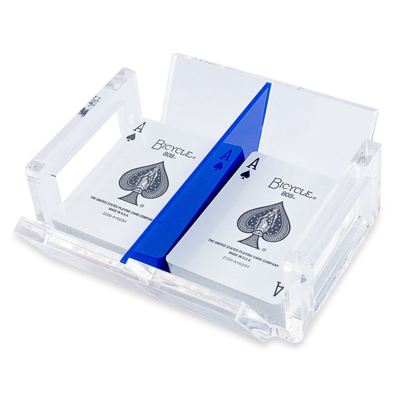"El Canaston" Blue Open Canasta Tray