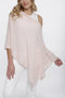 Sheer Pink Cashmere Topper