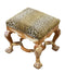 Leopard Print Stool