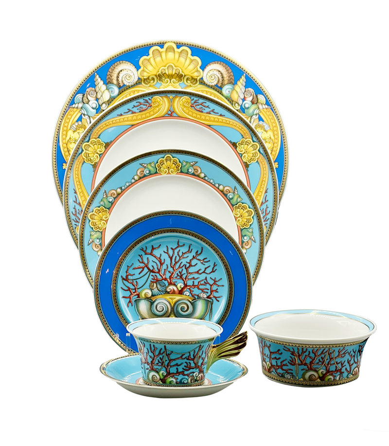 Versace La Mer 7-Piece China Set