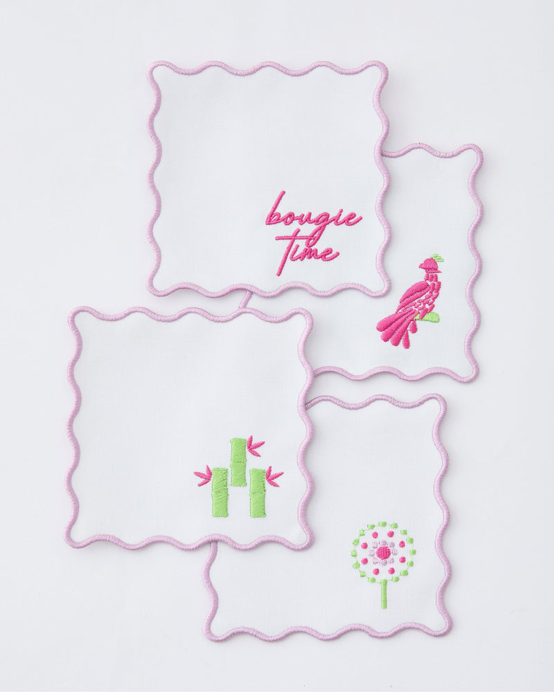 Set of 4 OG Cocktail Napkins