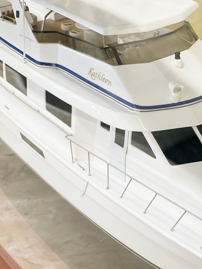 Hatteras " Kathleen" Yacht in Display Model