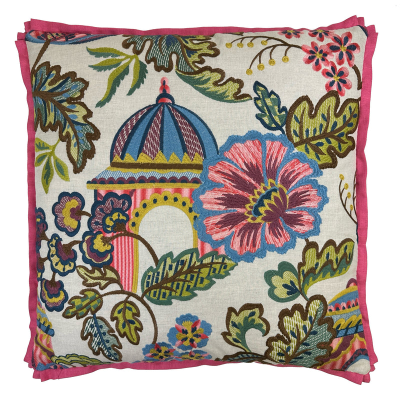 Nila Pomegranate Down Pillow