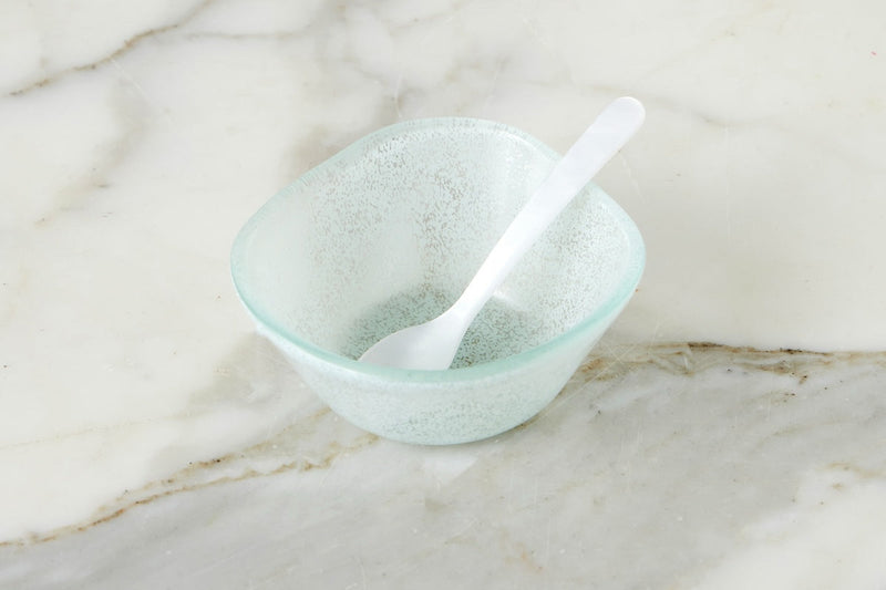 Set of 4 Acrylic Pearl Dipping Spoons