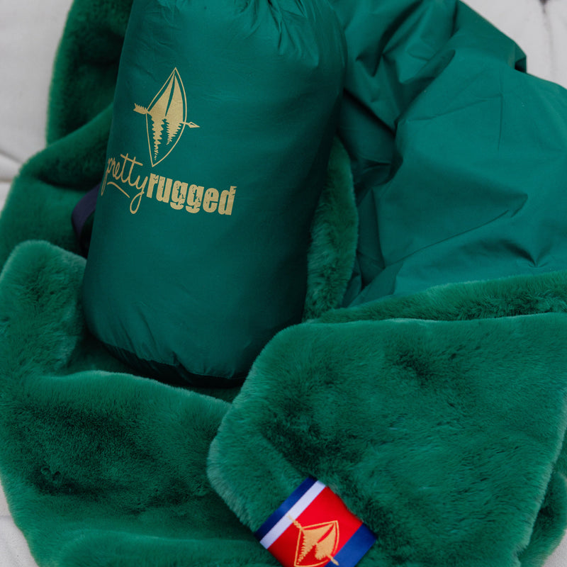Green Lap Blanket