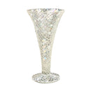 Mosaic Iridescent Vase