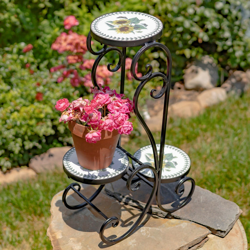 Odessa Mosaic Plant Stand