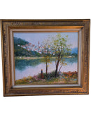 European Village Painting by Manol