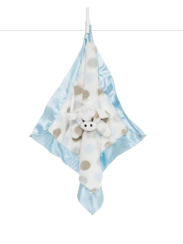Little Giraffe Little G Blanky Blue