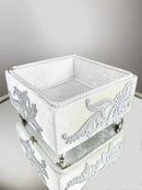 Ayla Silver Box Towel Set