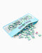 Light Blue Stitched Mahjong Bag